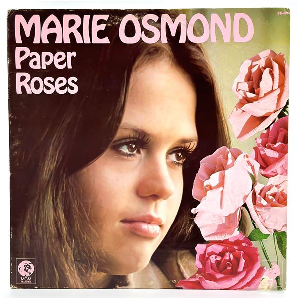 MARIE OSMOND - PAPER ROSES - VINYL LP RECORD