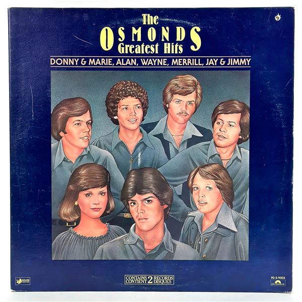 THE OSMONDS - THE OSMONDS GREATEST HITS - 2X LP