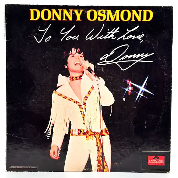 DONNY OSMOND - TO YOU WITH LOVE, DONNY - VINYL