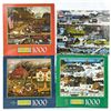 Image 1 : 4 CHARLES WYSOCKI ART - 1000 PC JIGSAW PUZZLES