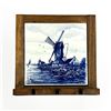 Image 2 : BLUE DELFT STYLE DUTCH WINDMILL SPOON RACK - TILE