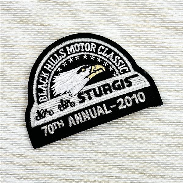 STURGIS 70TH ANNUAL 2010 BIKER RALLY PATCH - NEW