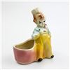 Image 1 : VTG GLAZED PORCELAIN DUTCH BOY & SHOE PLANTER