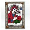 Image 1 : VIRGIN MARY BABY JESUS ICON - GOD BLESS OUR HOME