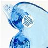 Image 5 : SIGNED PHOENIX STUDIO ART GLASS BLUE BIRDS HEART