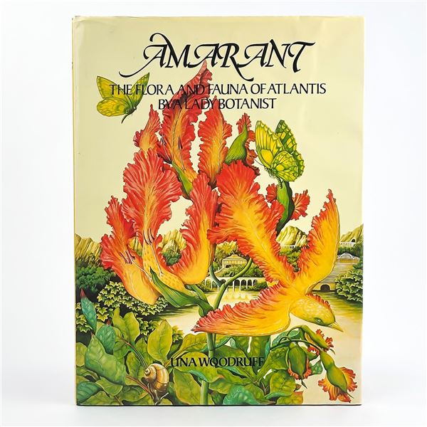 AMARANT FLORA & FAUNA OF ATLANTIS BOTANIST BOOK