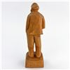 Image 5 : VINTAGE MAN FOLK ART WOOD CARVING SIGNED MIGIL