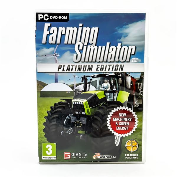 FARMING SIMULATOR 2011 PLATINUM ED. PC DVD GAME