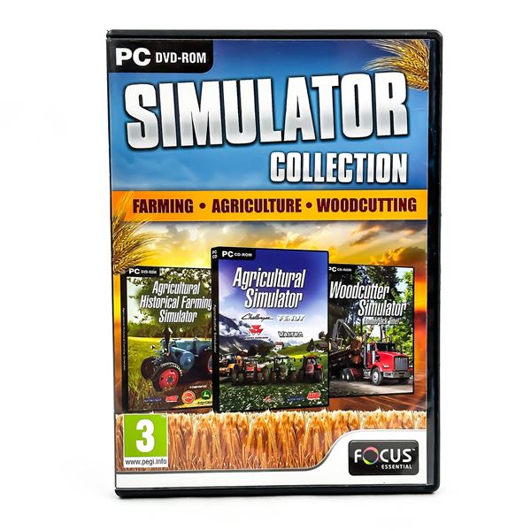 SIMULATOR COLLECTION FARMING WOOD PC DVD GAME