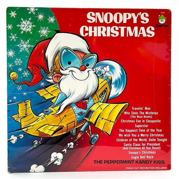 SNOOPY’S CHRISTMAS PEPPERMINT KANDY KIDS LP NEW