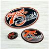 Image 1 : STURGIS 75TH BIKER RALLY PIN PATCH STICKER SET - NEW