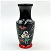 Image 1 : HANDCRAFTED WOODEN LACQUER FLORAL THEME VASE