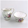 Image 2 : VINTAGE PARAGON BONE CHINA CREAM & SUGAR SET