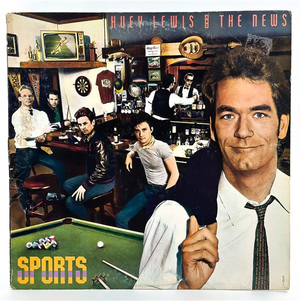 HUEY LEWIS AND THE NEWS - SPORTS - VINYL LP ALBUM