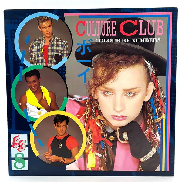 CULTURE CLUB - COLOUR BY NUMBERS - VINYL RECORD