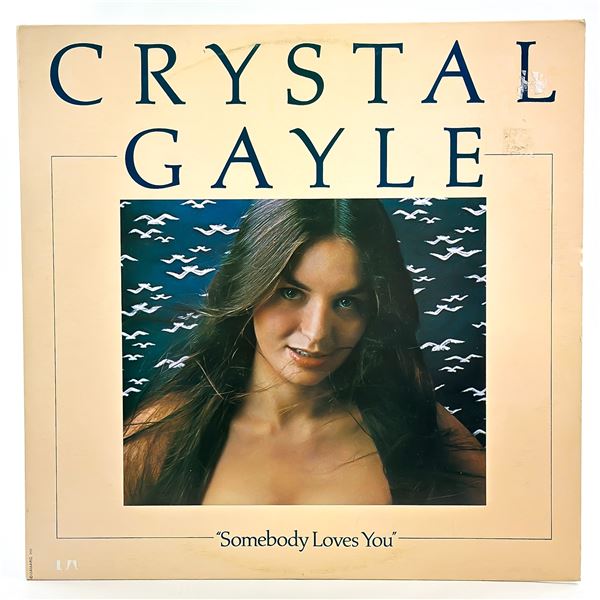 CRYSTAL GALE - SOMEBODY LOVES YOU - VINYL RECORD