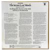 Image 2 : THE SEVEN LAST WORDS - ST. MARTIN-IN-THE-FIELDS - LP