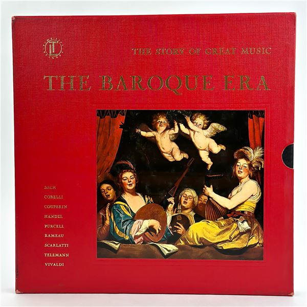 THE STORY OF GREAT MUSIC - THE BAROQUE ERA - 4X LP