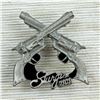 Image 1 : 80TH STURGIS 2020 RALLY - REVOLVERS GUN PIN - NEW