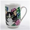 Image 8 : SET OF 4 KITTY CAT COFFEE MUGS & RACK - CAPILLANO