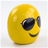 Image 4 : CERAMIC SMILEY FACE WITH SHADES COIN PIGGY BANK