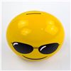 Image 5 : CERAMIC SMILEY FACE WITH SHADES COIN PIGGY BANK
