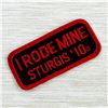 Image 1 : STURGIS 70TH ANNUAL 2010 - I RODE MINE PATCH - NEW