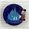 Image 1 : WALT DISNEY TRAVEL CO. MICKEY 50 YEARS LAPEL PIN