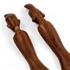 Image 3 : THAI SALAD SPOON & FORK FIGURAL WOOD CARVINGS