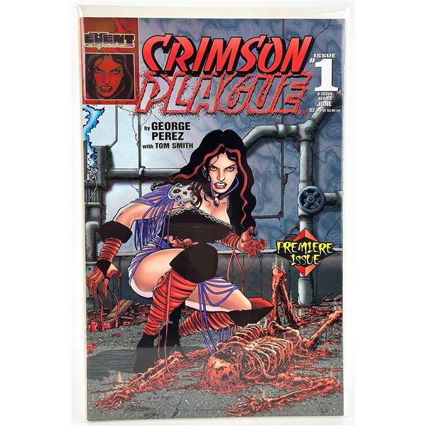 CRIMSON PLAGUE #1 COMIC BOOK - PREMIERE ISSUE