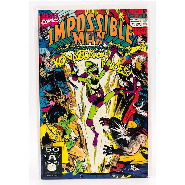 IMPOSSIBLE MAN #2 - MARVEL COMICS - COMIC BOOK