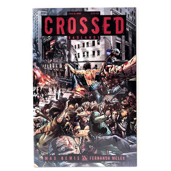 CROSSED BADLANDS #89 WRAP - WRAP-AROUND COVER