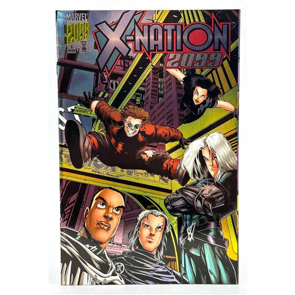 X-NATION 2099 - FOIL WRAP-AROUND COVER - MARVEL