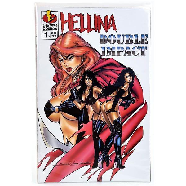 HELLINA DOUBLE IMPACT #1B VARIANT COVER COMIC