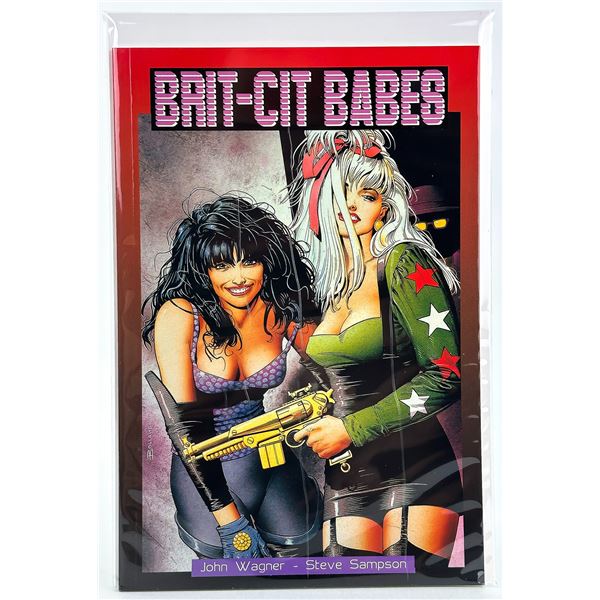 BRIT-CIT BABES - GRAPHIC NOVEL COMIC BOOK - 1992