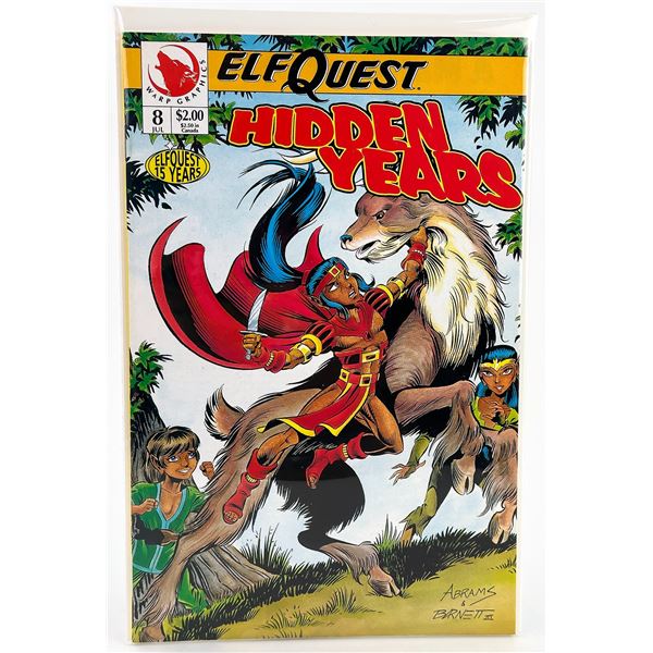 ELFQUEST: HIDDEN YEARS #8 - WARP GRAPHIC COMIC