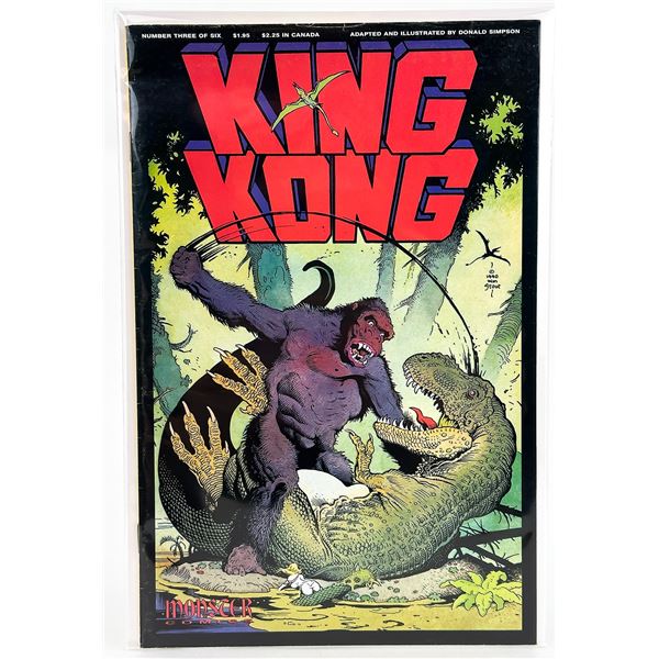 KING KONG #3 - 1991 MONSTER COMICS - COMIC BOOK