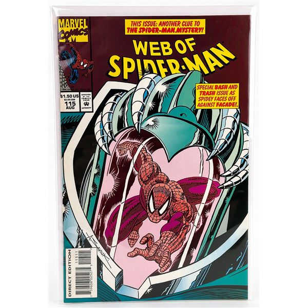 WEB OF SPIDER-MAN #115 - FACADE APPEARANCE