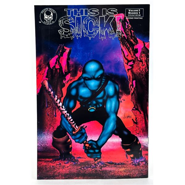 THIS IS SICK VOL. 1 #1 - VOL. 1 #3 ON BACK COVER COMIC