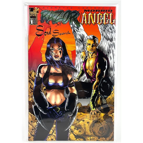 RAZOR MORBID ANGEL SOUL SEARCH #1 - 1996 COMIC