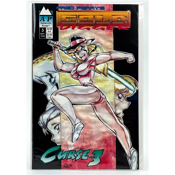 FRED PERRY’S GOLD DIGGER CURSE PART 3 1993 MANGA