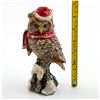 Image 11 : CHRISTMAS OWL BIRD SCULPTURE - TOUQUE & SCARF