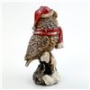 Image 7 : CHRISTMAS OWL BIRD SCULPTURE - TOUQUE & SCARF