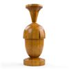 Image 11 : HAND CRAFTED WOOD ACORN CANDLESTICK SCULPTURE