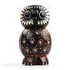 Image 10 : HAND CRAFTED & PAINTED WOODEN OWL CARVING