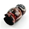 Image 12 : HAND CRAFTED & PAINTED WOODEN OWL CARVING