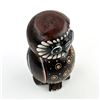 Image 9 : HAND CRAFTED & PAINTED WOODEN OWL CARVING