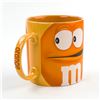 Image 1 : ORANGE M&M PEANUT ORANGE COFFEE MUG OR CUP