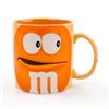 Image 3 : ORANGE M&M PEANUT ORANGE COFFEE MUG OR CUP