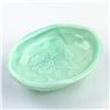 Image 1 : VTG AVON BLUE GREEN SLAG MILK GLASS SOAP DISH